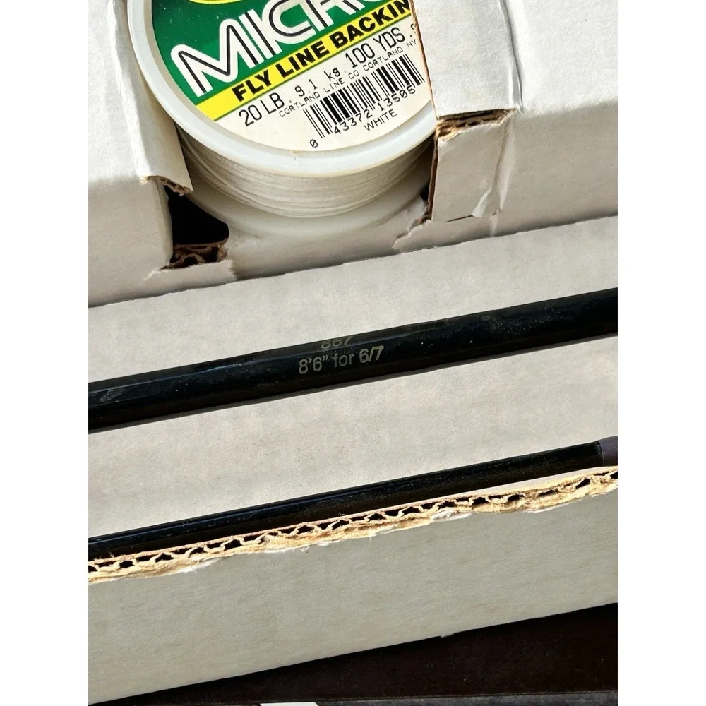 Vintage L.L.Bean Double L 867 Fly Rod 8'6